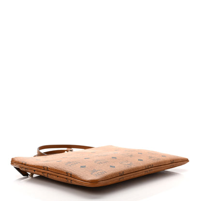 MCM Visetos Original Medium Pouch Cognac 4 of 9