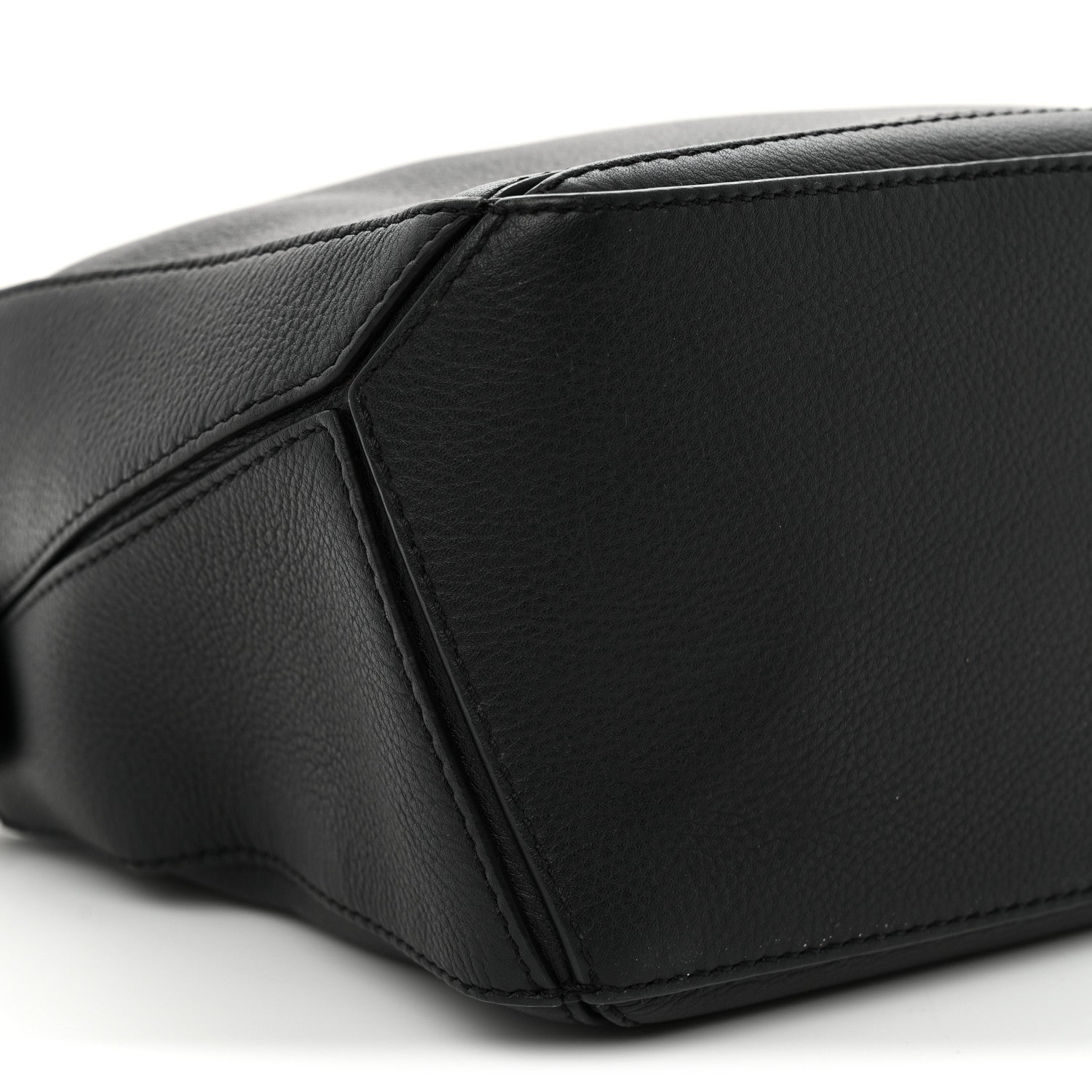 Loewe Calfskin Small Puzzle Bag Black 9 of 10