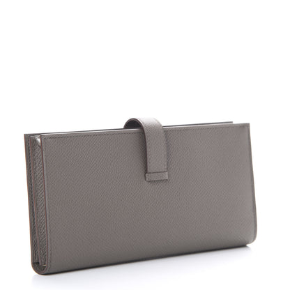 Hermes Epsom Bearn Gusset Wallet Etain 2 of 7