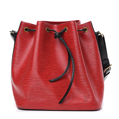 Louis Vuitton Epi Petit Noe Red Black 1 of 9
