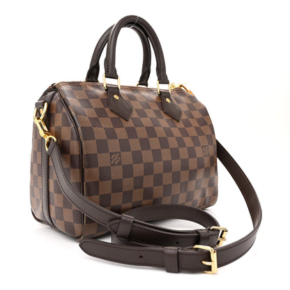 Louis Vuitton Damier Ebene Speedy Bandouliere 25 3 of 10