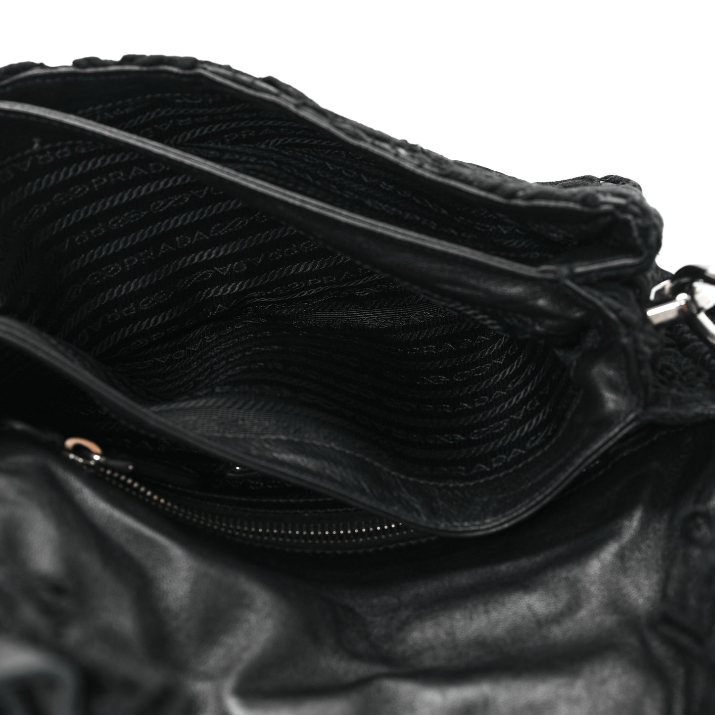 Lace Pizzo S Baguette Black