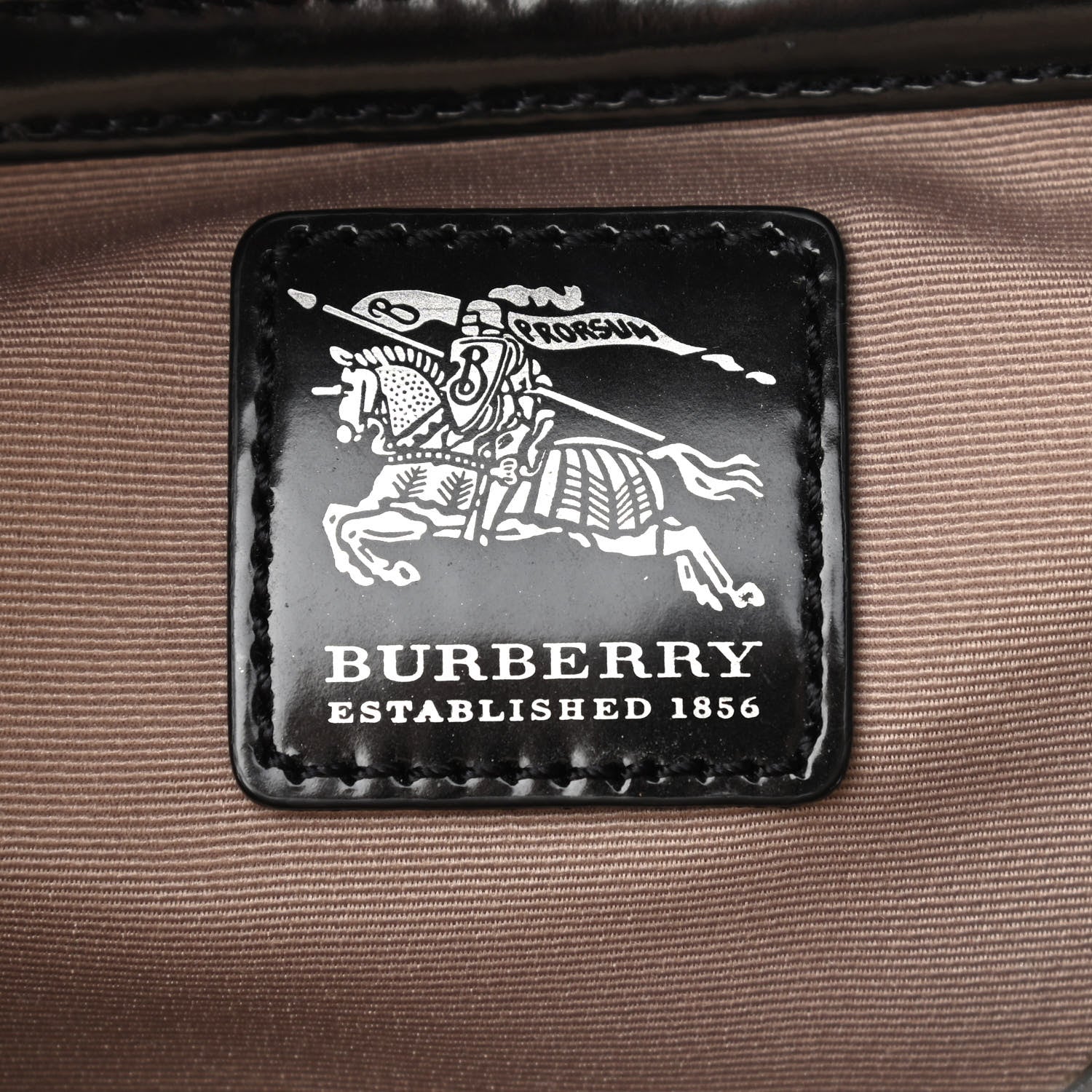 Burberry Nova Check Bowling Bag Black 6 of 10