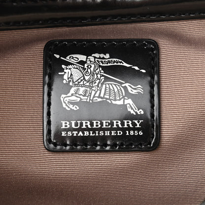 Burberry Nova Check Bowling Bag Black 6 of 10