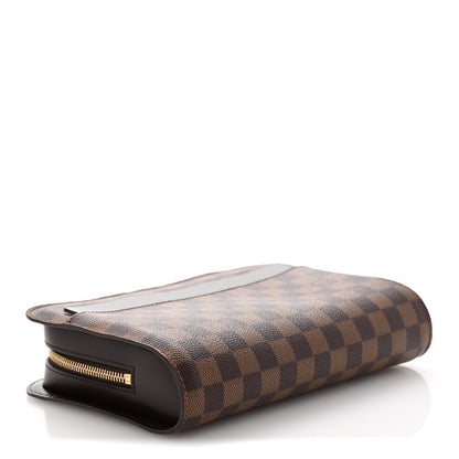 Louis Vuitton Damier Ebene Pochette Saint Louis Clutch 4 of 7
