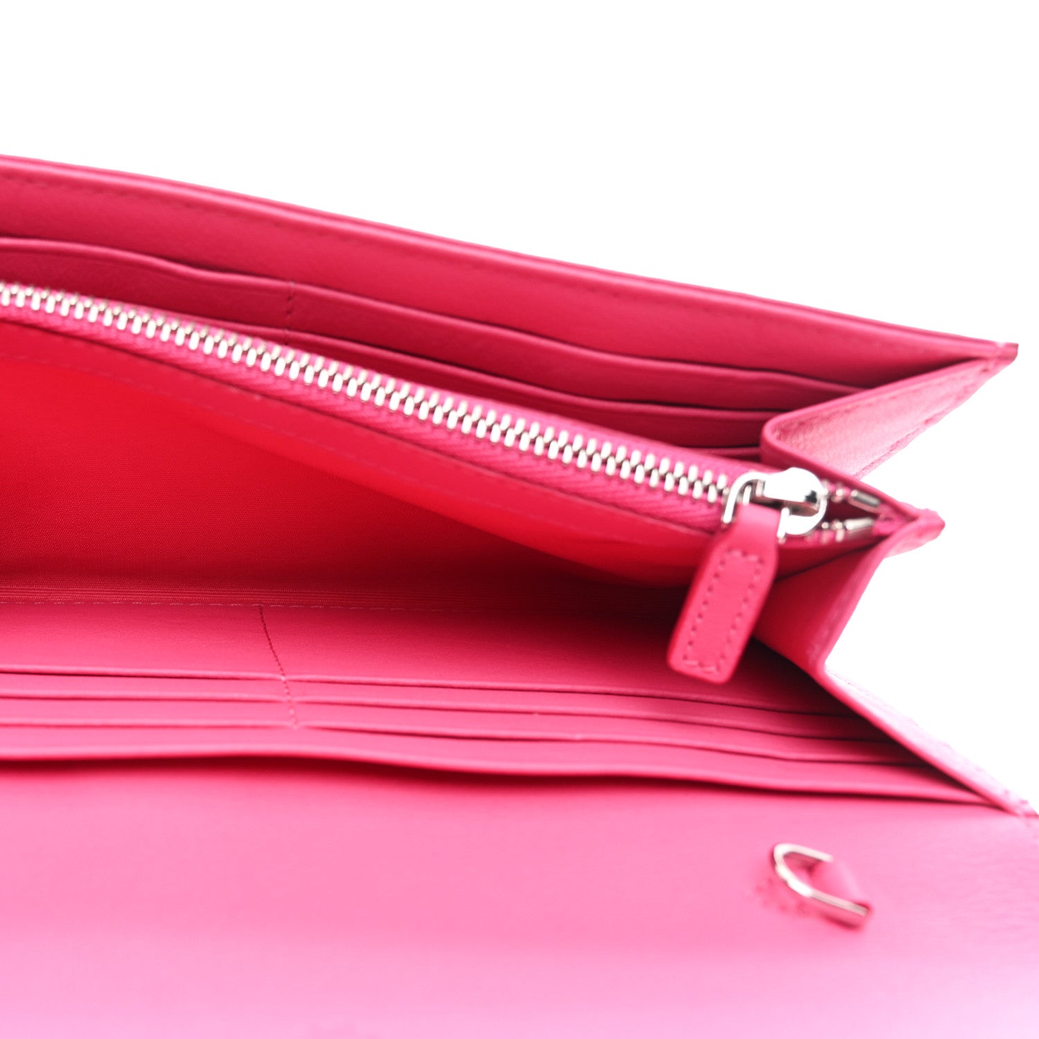 MCM Calfskin Ottomar Large Patricia Wallet On Chain Pink 6 of 12