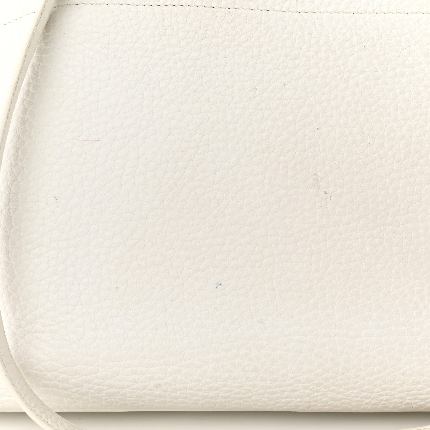 Hermes Taurillon Clemence Bolide 35 White 12 of 16