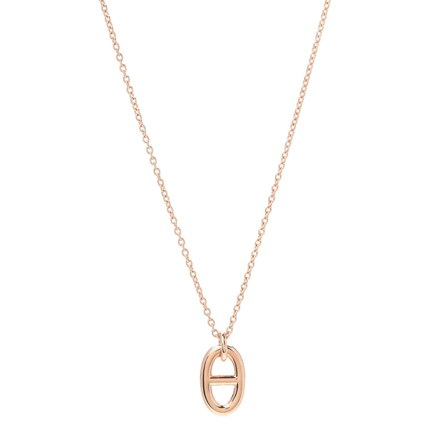Hermes 18K Rose Gold PM Farandole Pendant Necklace 1 of 6
