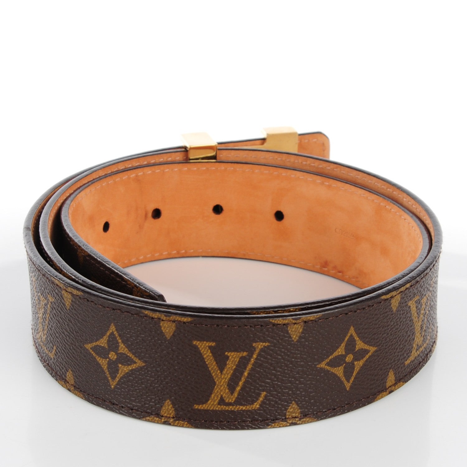 Louis Vuitton Monogram 40mm LV Initiales Belt 95 38 4 of 10