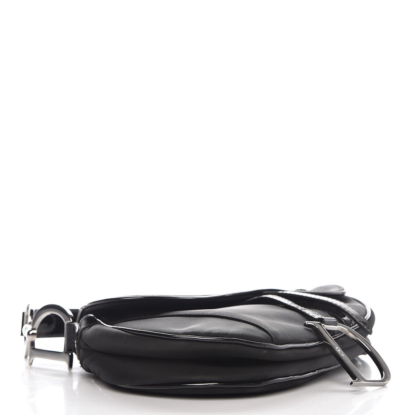 Nylon Saddle Bag Black