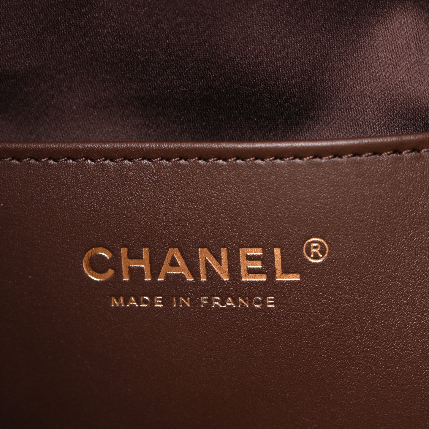 Caviar Quilted Small Chanel 25 Handbag Dark Brown