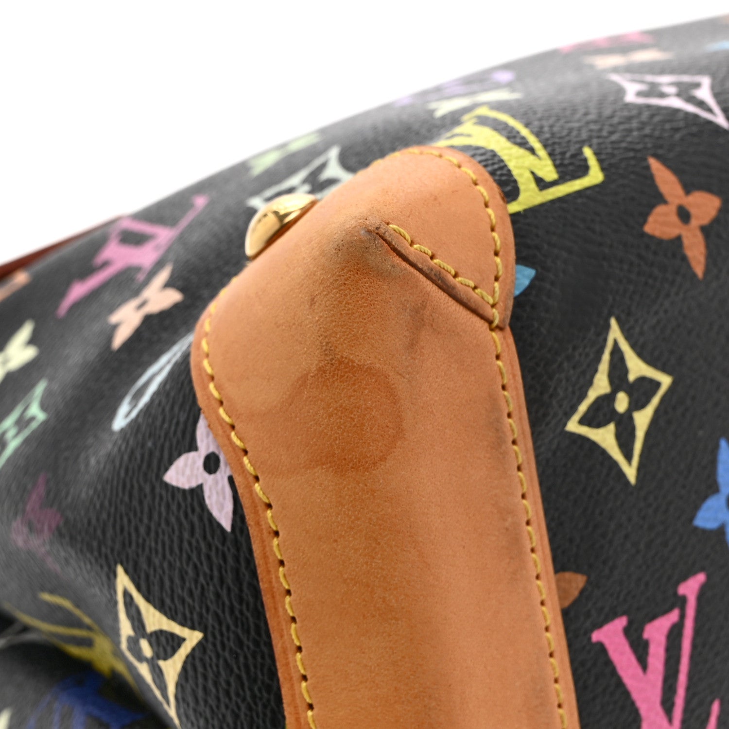 Louis Vuitton Monogram Multicolor Audra Black 12 of 12