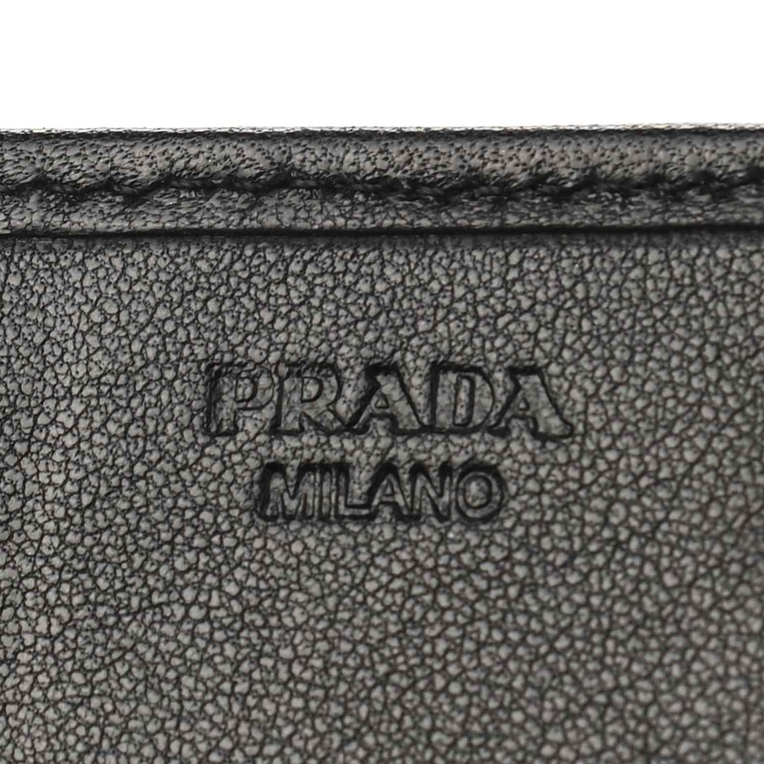 Prada Nappa Gaufre Wallet Black 5 of 7