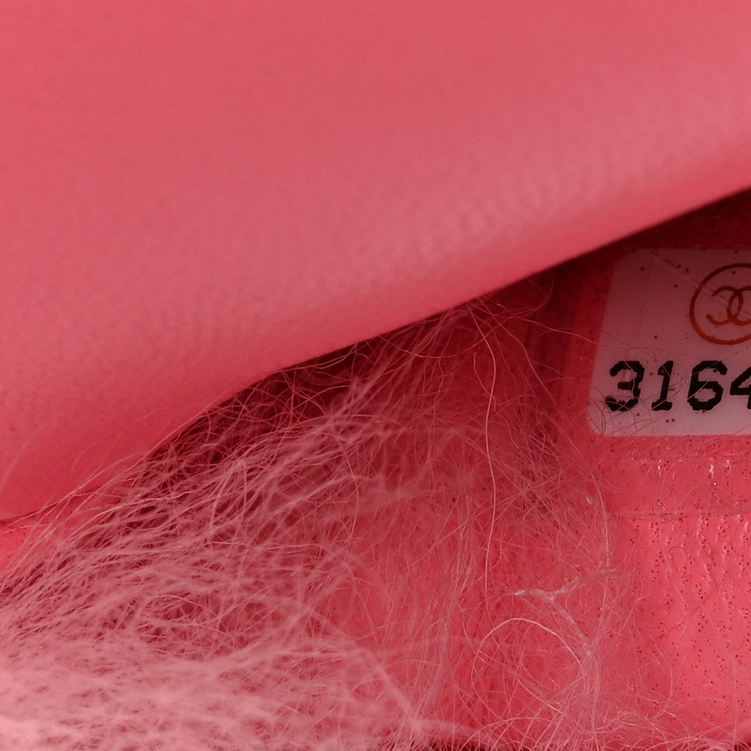 Chanel Shearling Lambskin CC Hook Card Holder Pink 7 of 8