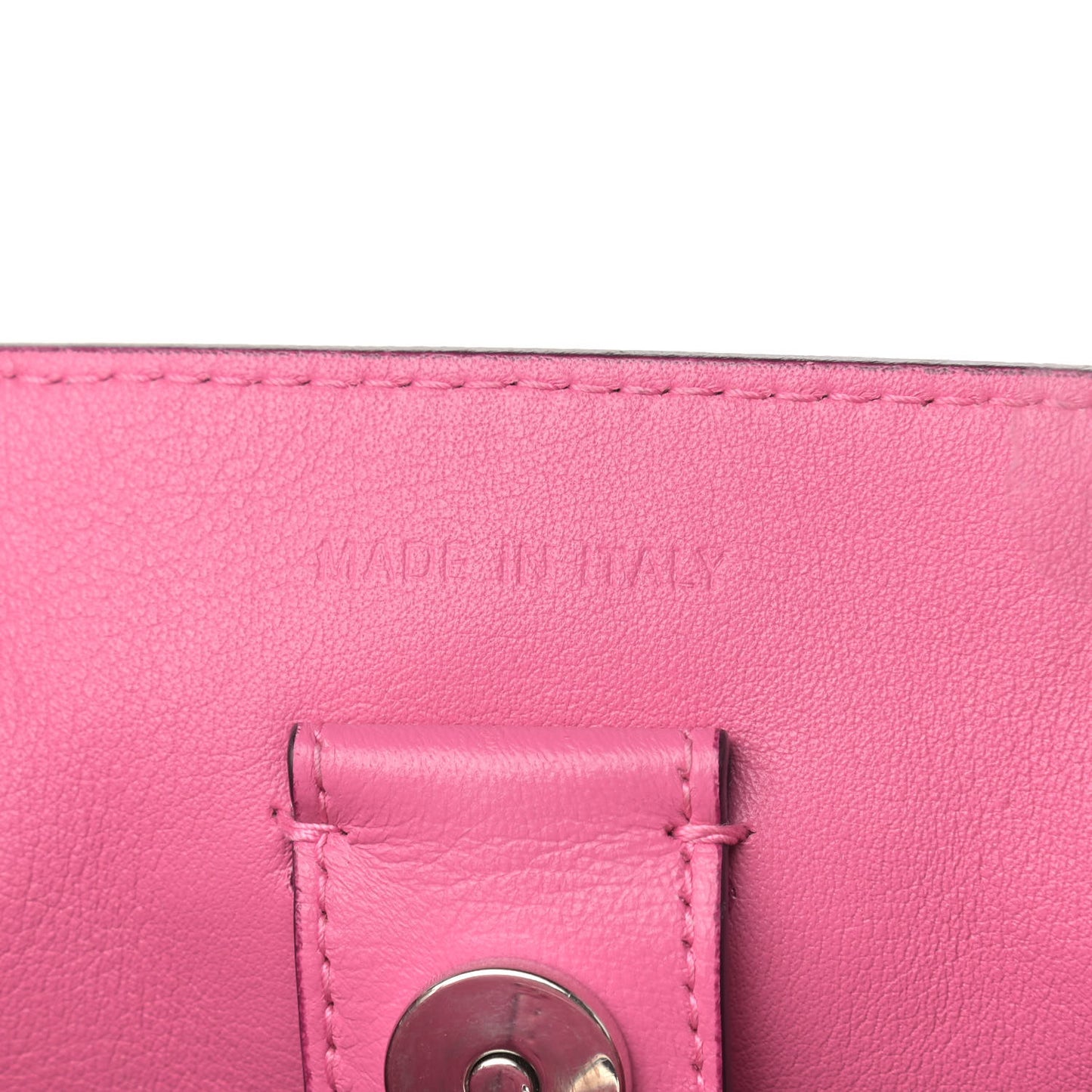 Smooth Calfskin Small Tri-Color Diorissimo Bag Navy Pink