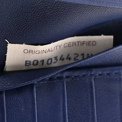 Bottega Veneta Nappa Intrecciato Continental Wallet Baltic Blue 7 of 11
