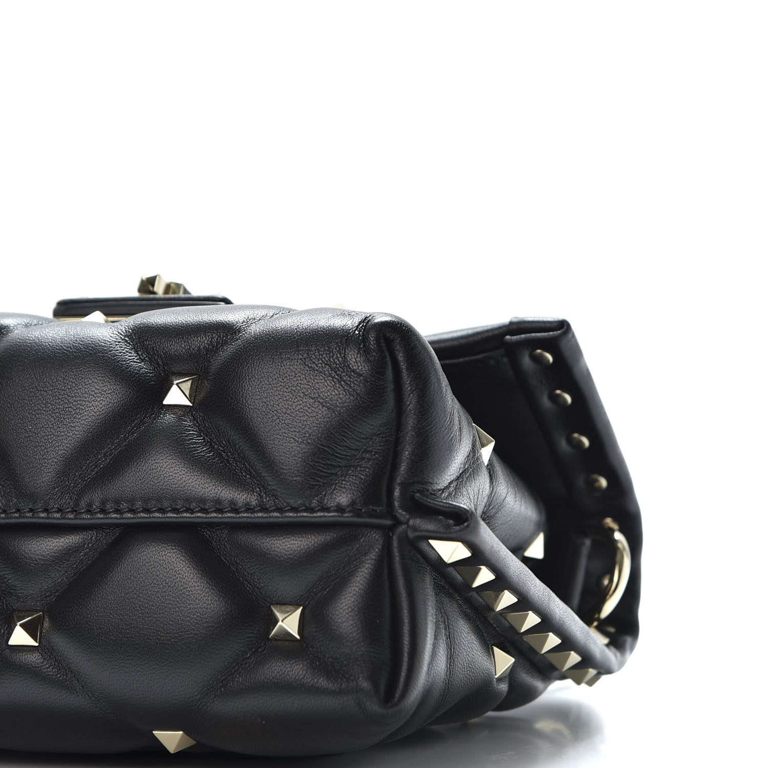 Valentino Garavani Nappa Mini Candystud Top Handle Bag Black 6 of 9