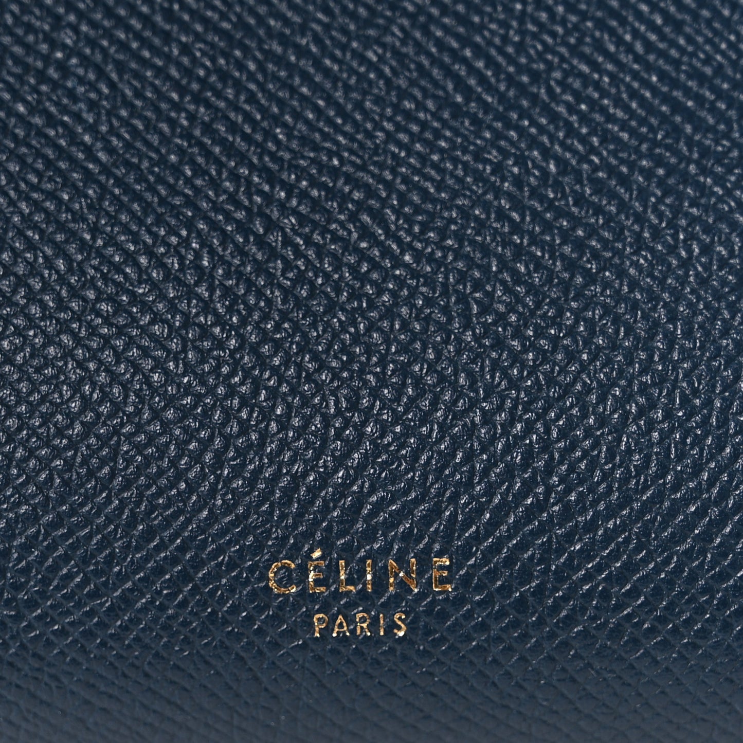Grained Calfskin Mini Belt Bag Blue