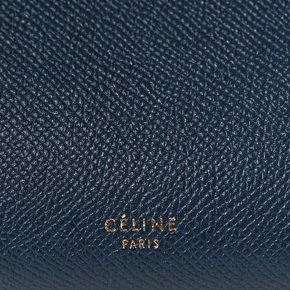 Celine Grained Calfskin Mini Belt Bag Blue 6 of 9
