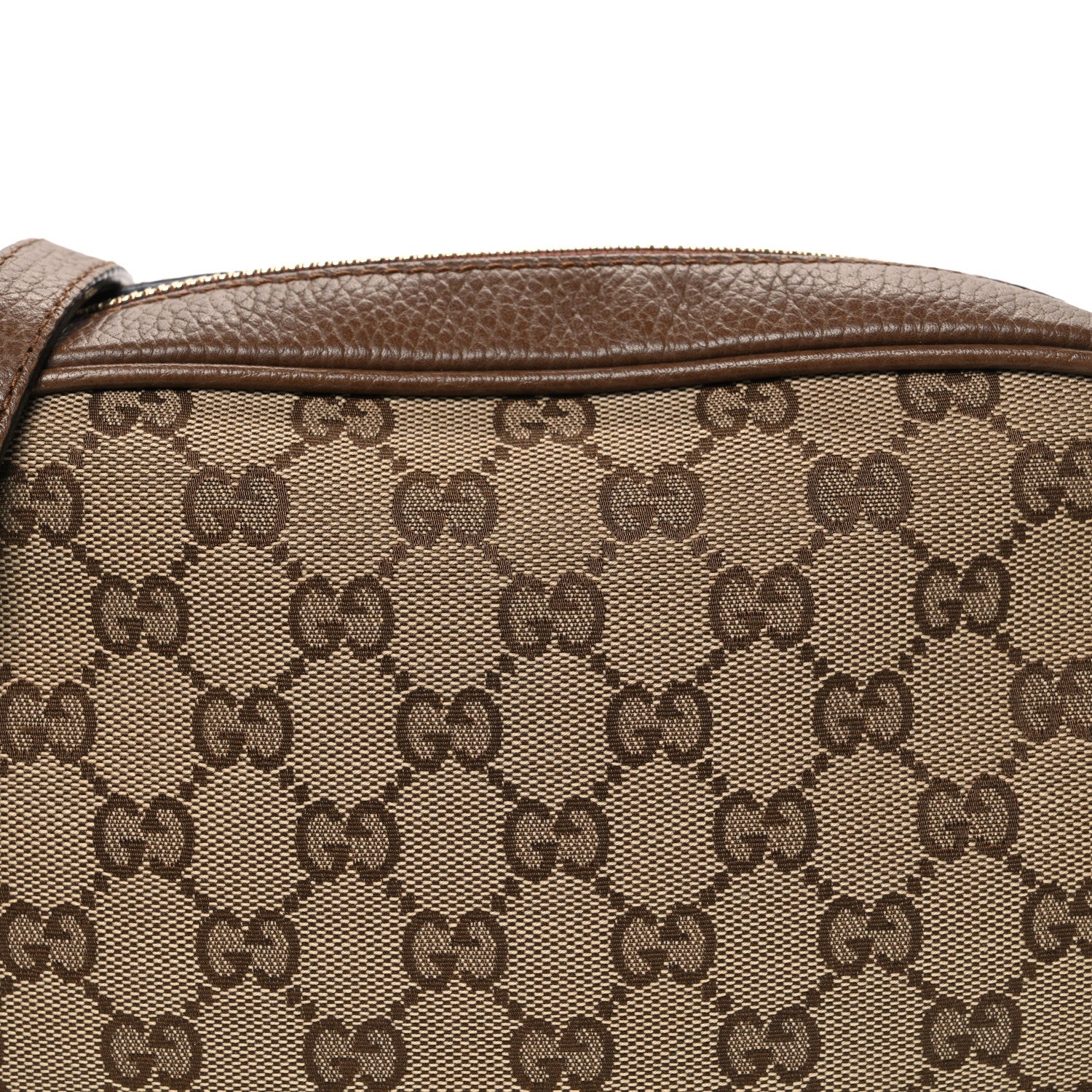 Gucci Monogram Mini Bree Messenger Bag Beige Tabacco 8 of 10