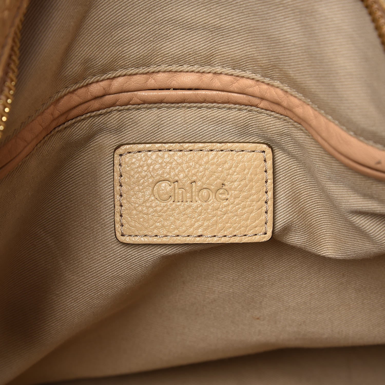 Chloe Python Large Paraty Natural 6 of 12