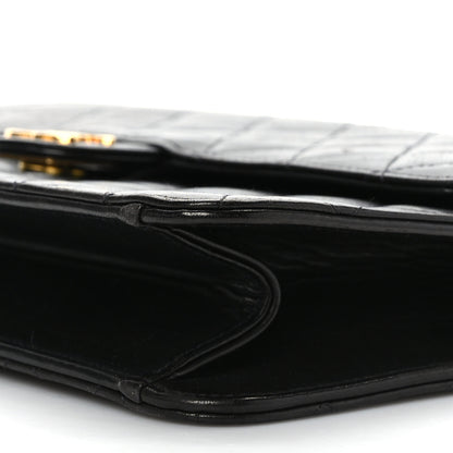 Chanel Lambskin Quilted Medium Single Flap Black 9 of 9