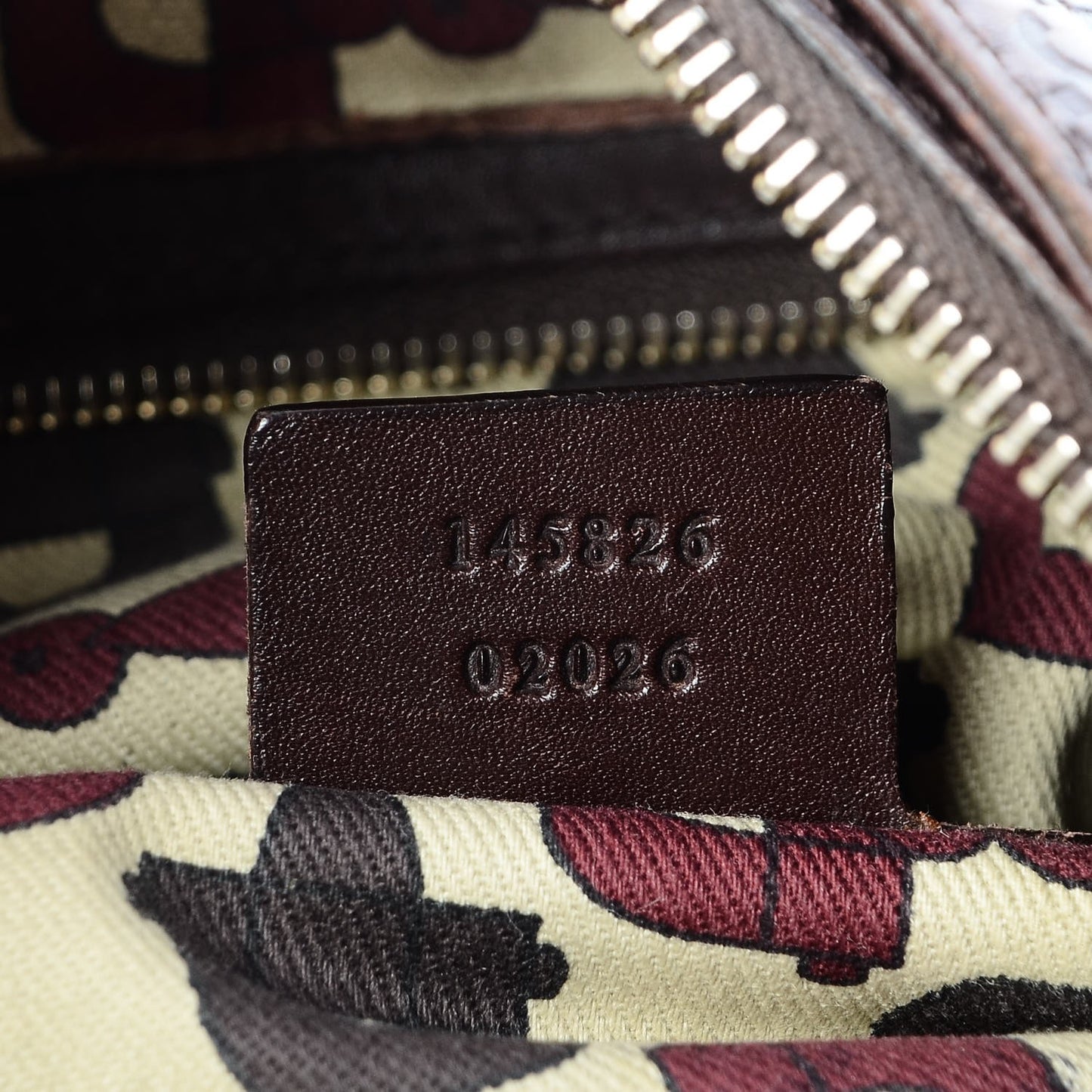Guccissima Creole Hobo Chocolate