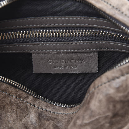 Givenchy Tumbled Sheepskin Mini Pandora Charcoal 6 of 13