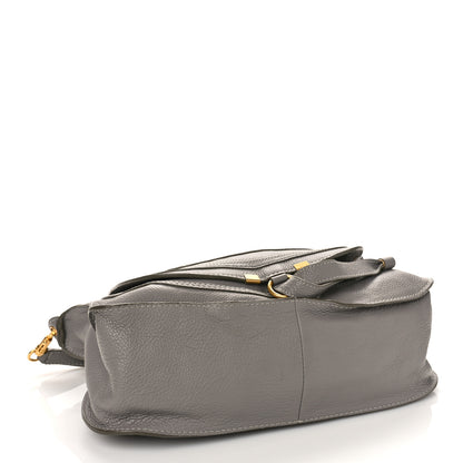 Chloe Calfskin Small Marcie Satchel Cashmere Grey 4 of 8