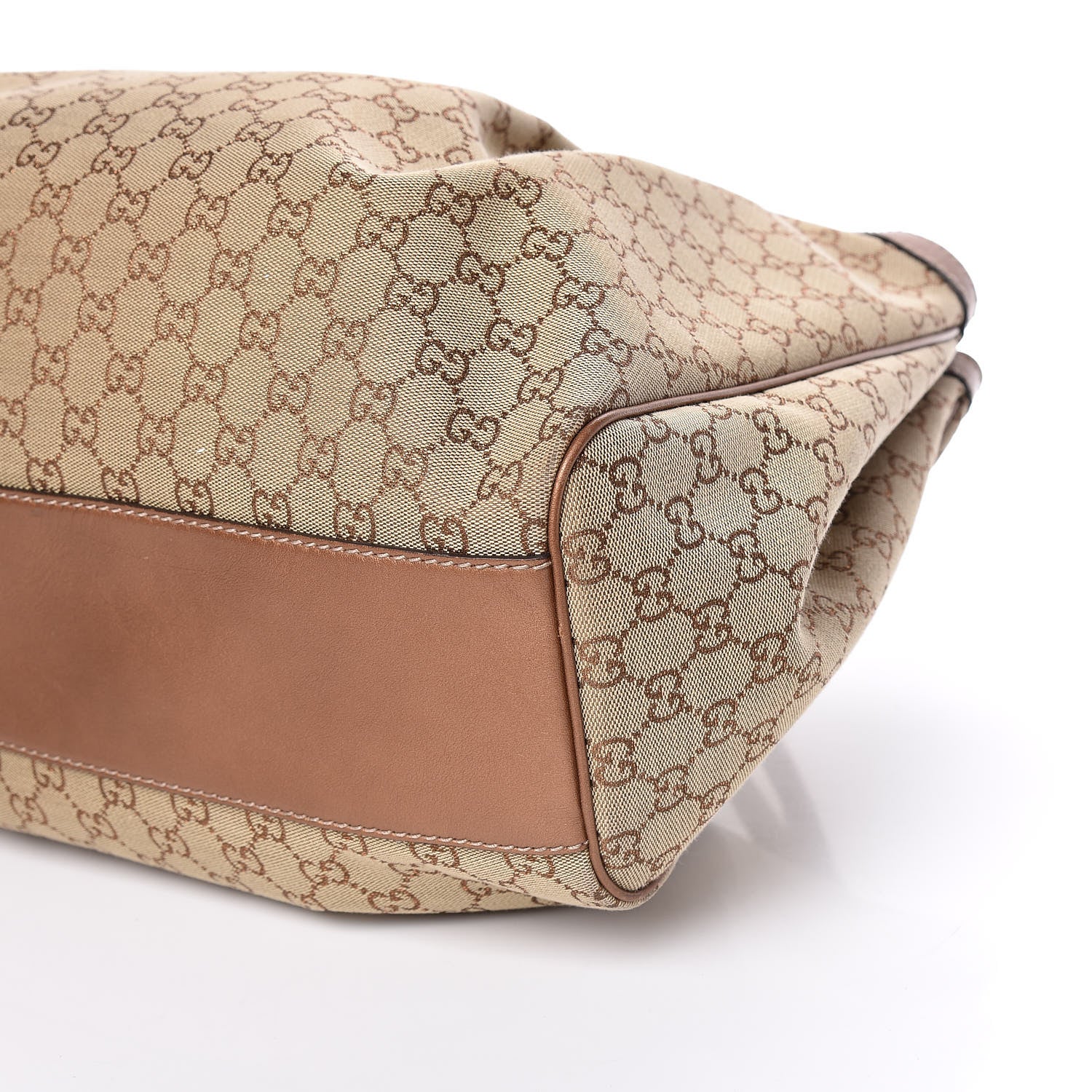 Gucci Monogram Large Sukey Tote Bronze 13 of 16