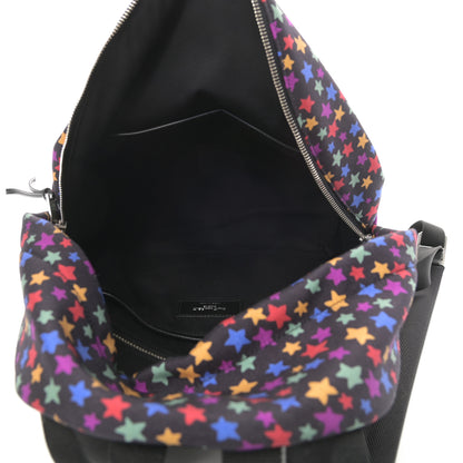 Saint Laurent Canvas Star Print Mini City Backpack Multicolor 5 of 10