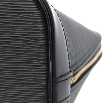 Louis Vuitton Epi Alma PM Black 9 of 13