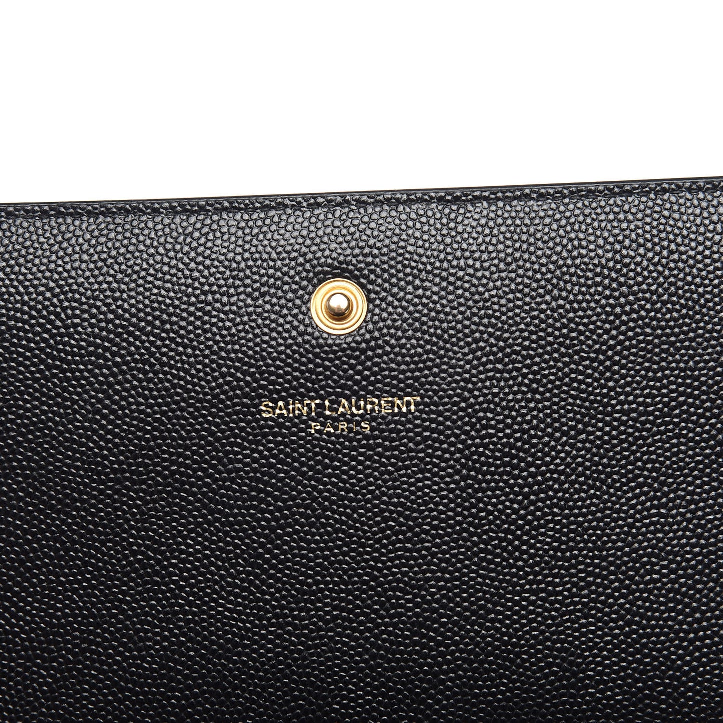 Grain De Poudre Star Studded Monogram Wallet on Chain Black