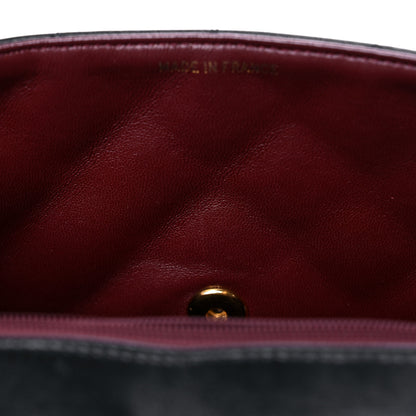 Chanel Lambskin Quilted Small Single Flap Black 12 of 15