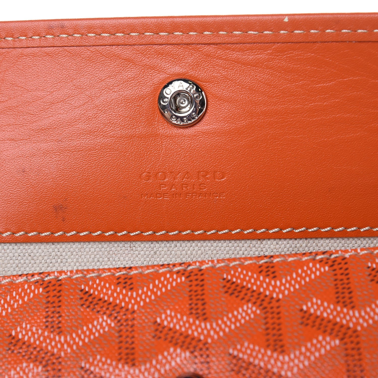 Goyard Goyardine Saint Louis PM Orange 6 of 15