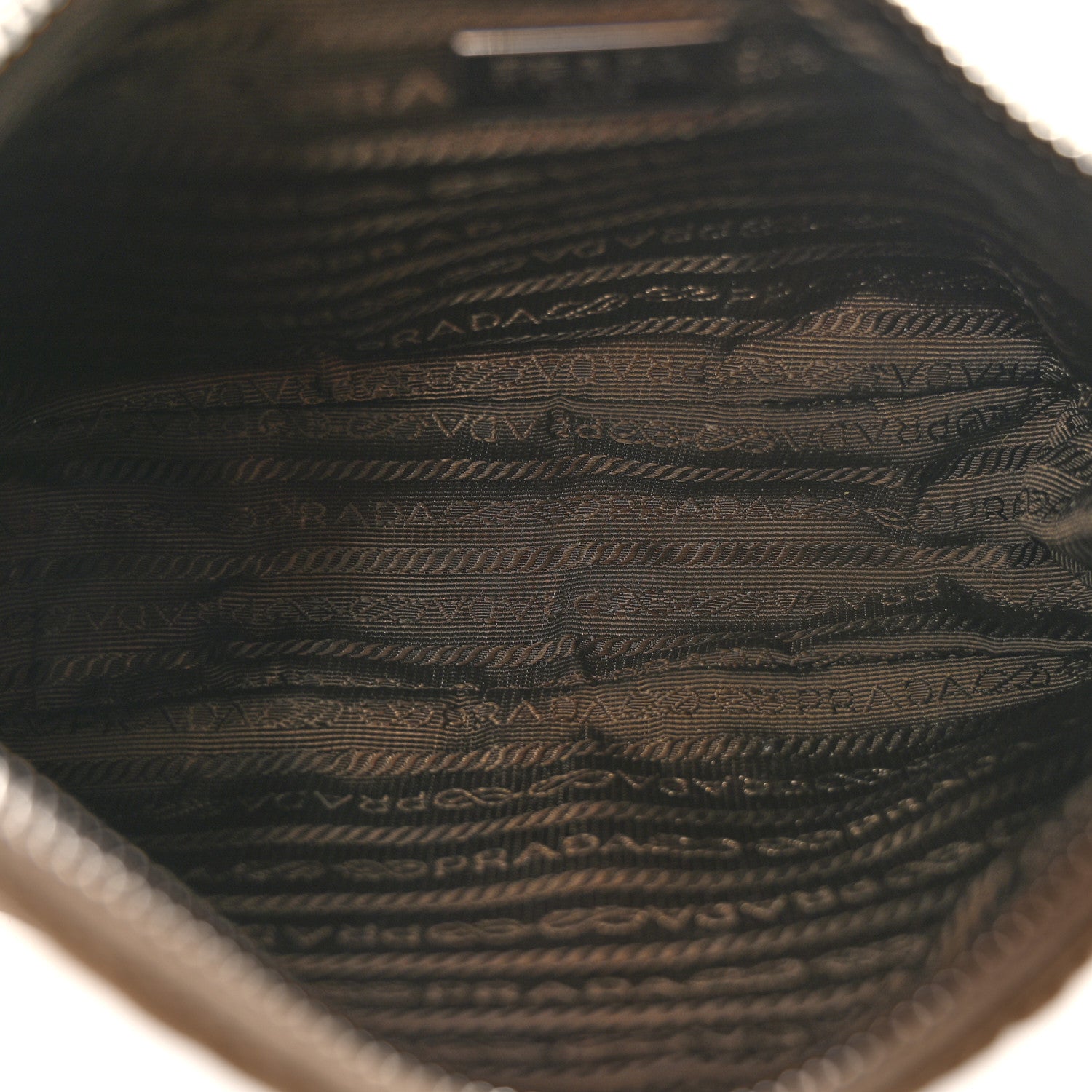 Prada Nylon Re-Edition 2005 Shoulder Bag Cacao 5 of 11