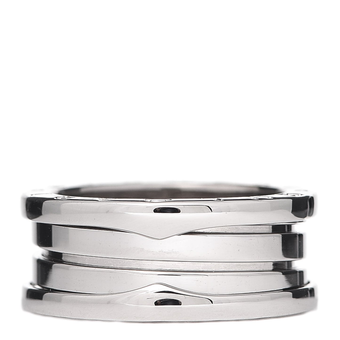 18K White Gold B.Zero1 Three-Band Ring 54 6.75