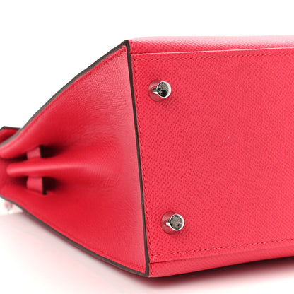 Hermes Epsom Kelly Sellier 28 Rose Extreme 8 of 10