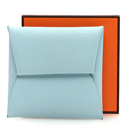 Hermes Epsom Bastia Coin Purse Bleu Atoll 8 of 8