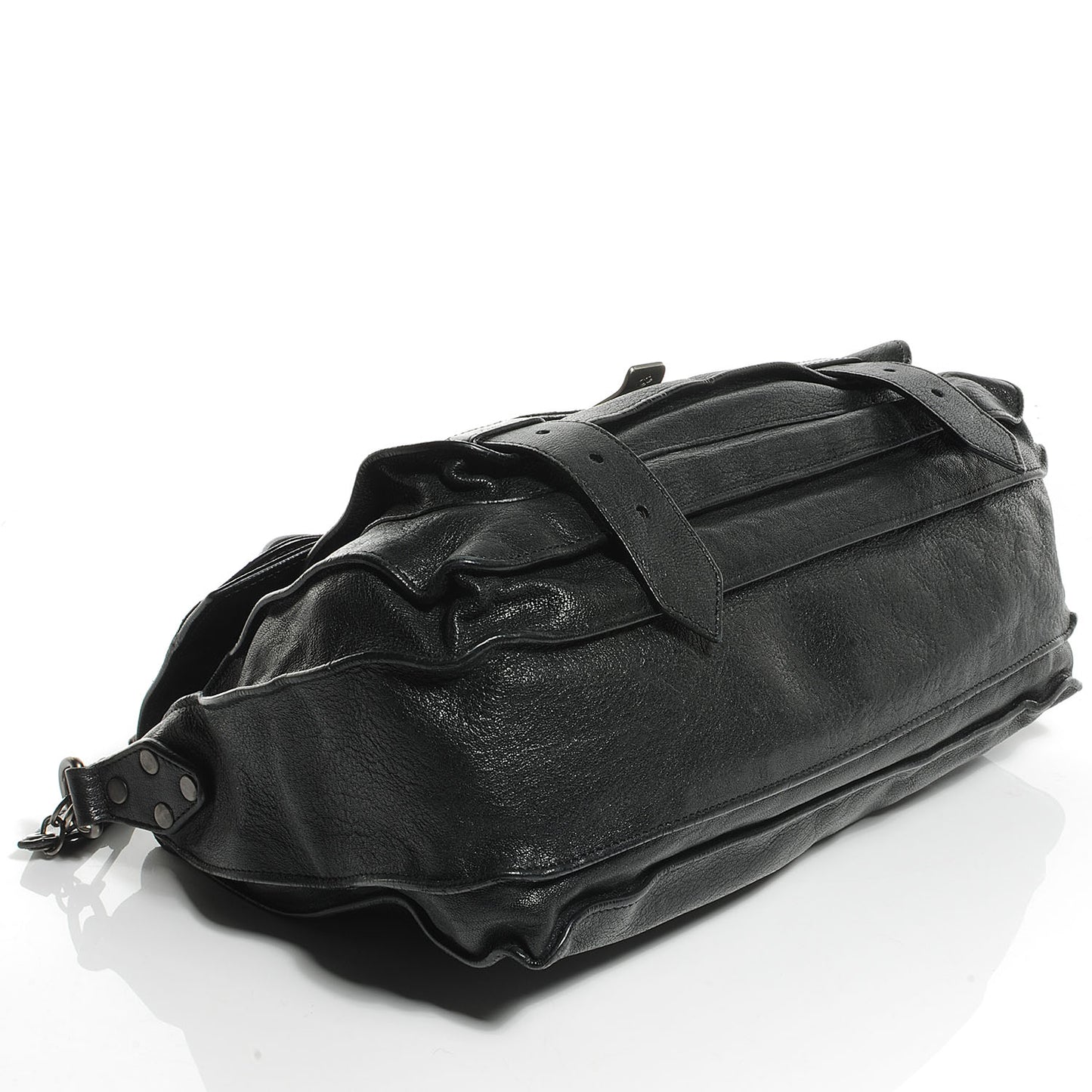 Lambskin PS1 Medium Satchel Black