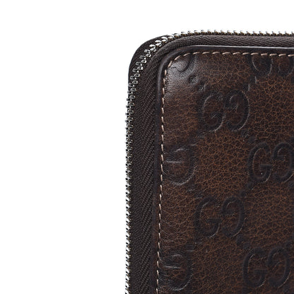Gucci Guccissima Bamboo Tassel Zip Around Wallet Brown 8 of 14