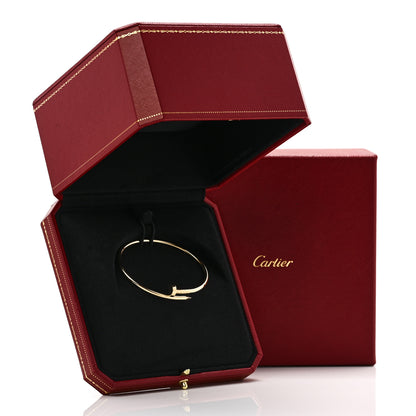 Cartier 18K Yellow Gold Small Juste Un Clou Bracelet 16 5 of 5