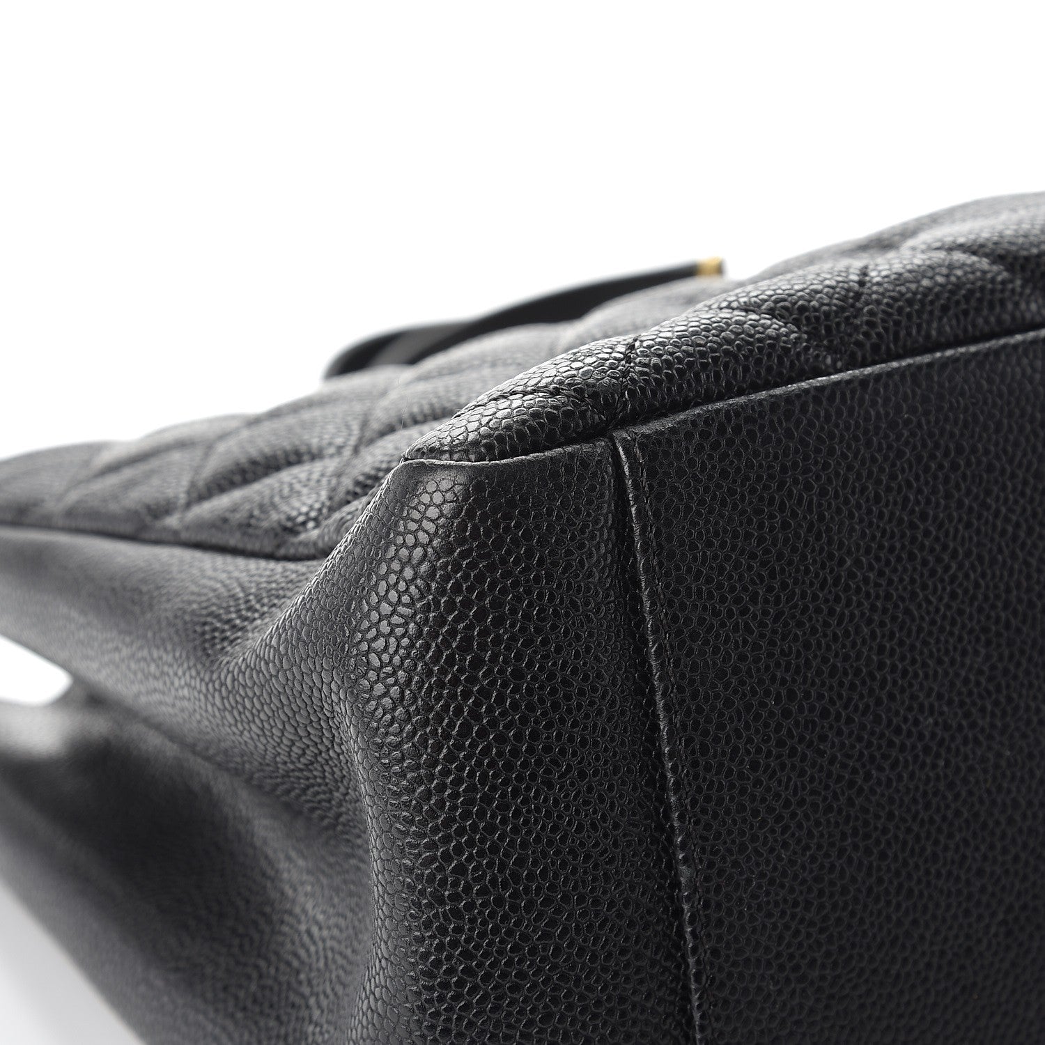 Chanel Caviar Quilted Grand Shopping Tote GST Black 8 of 11