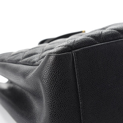 Chanel Caviar Quilted Grand Shopping Tote GST Black 8 of 11
