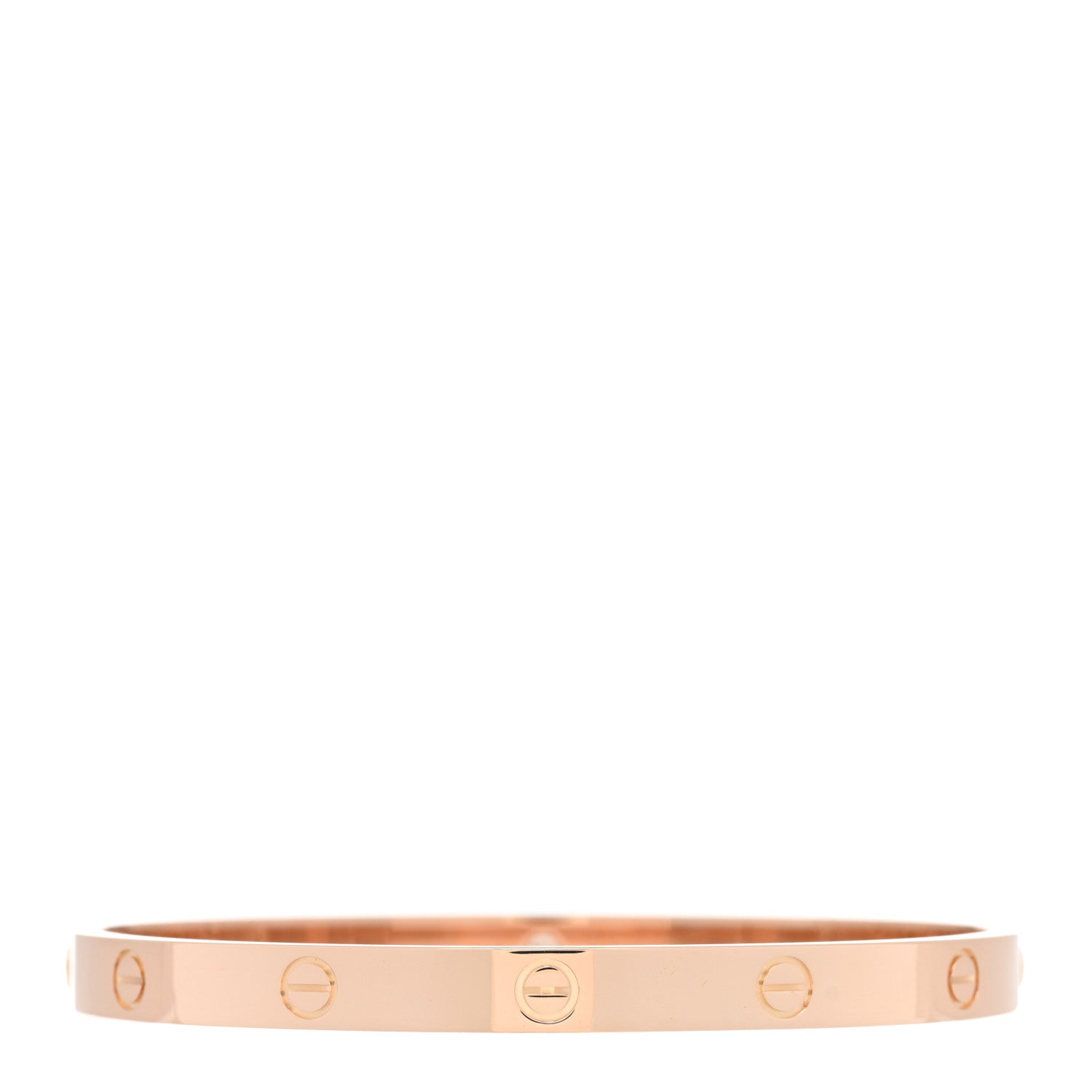 Cartier 18K Pink Gold 1 Diamond LOVE Bracelet 20 3 of 6