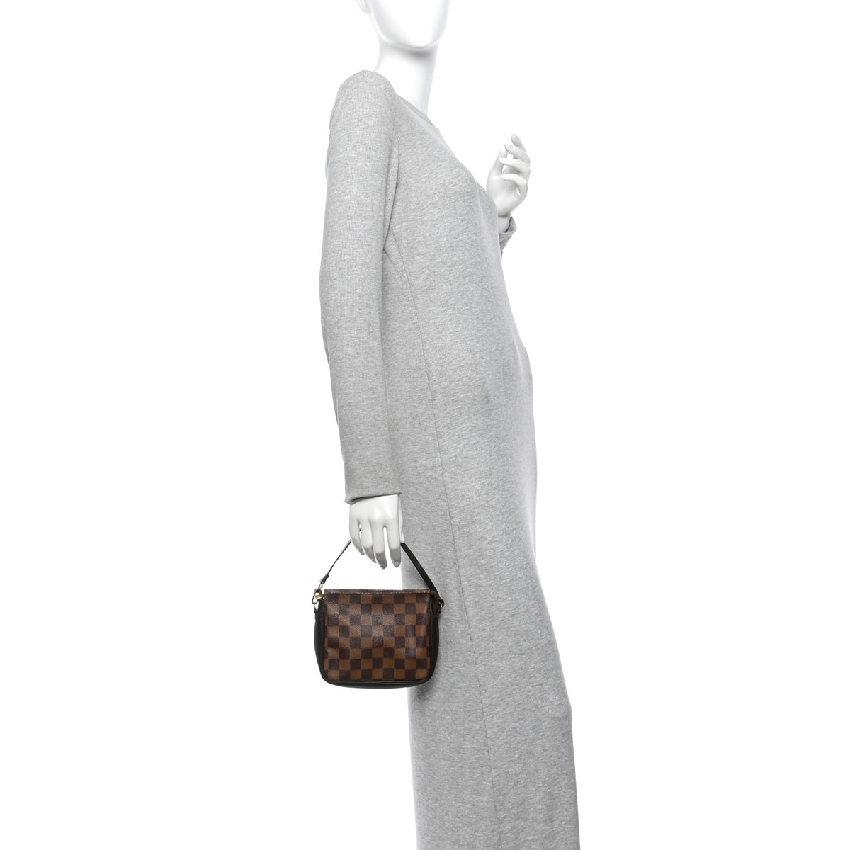 Damier Ebene Trousse Make Up Bag Pochette