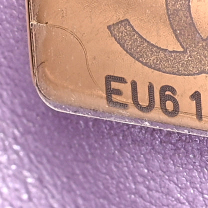 Chanel Glittered Aged Calfskin Quilted Mini 2.55 Reissue Flap Lilac 7 of 9