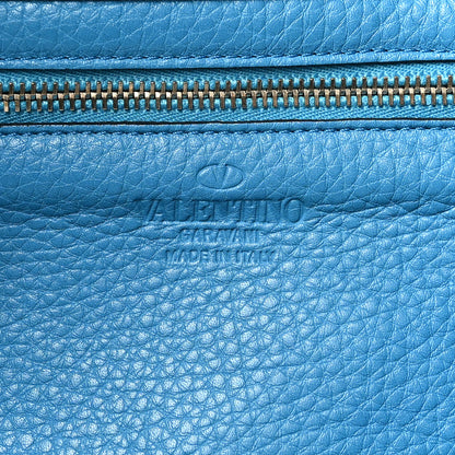 Valentino Garavani Vitello Small Rockstud Tote Parrot 6 of 9