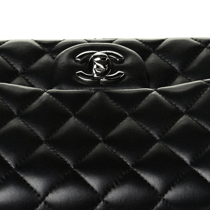 Chanel Lambskin Quilted Mini Square Flap Black 6 of 6