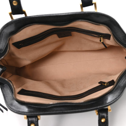 Gucci Calfskin Medium Re(Belle) Top Handle Bag Black 5 of 10